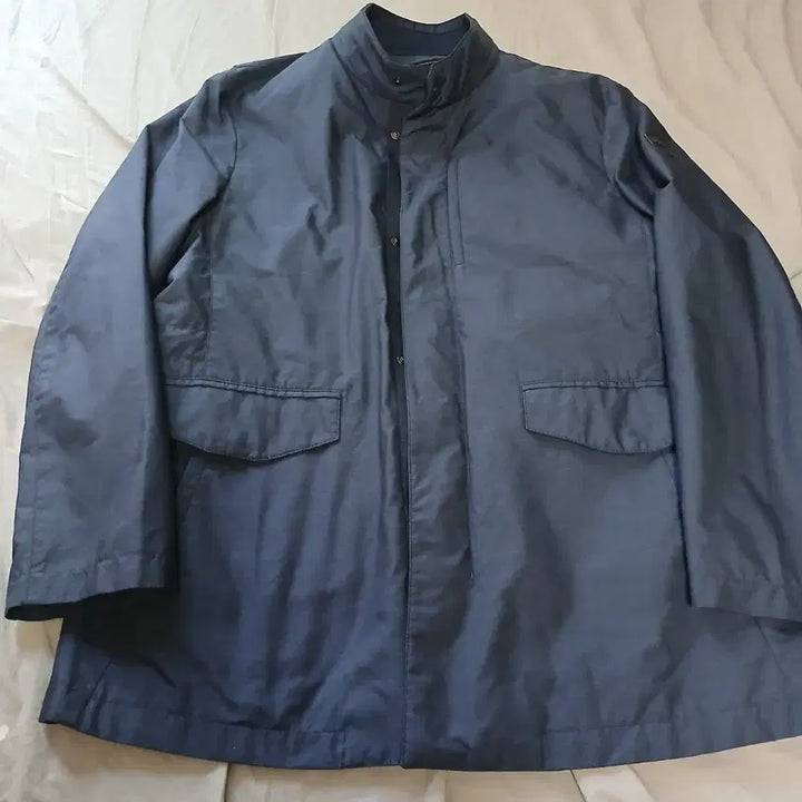 [BUNJANG] Rogatis High-Neck Safari Jacket / 로가디스 하이넥 사파리 자켓(내피 포함)
