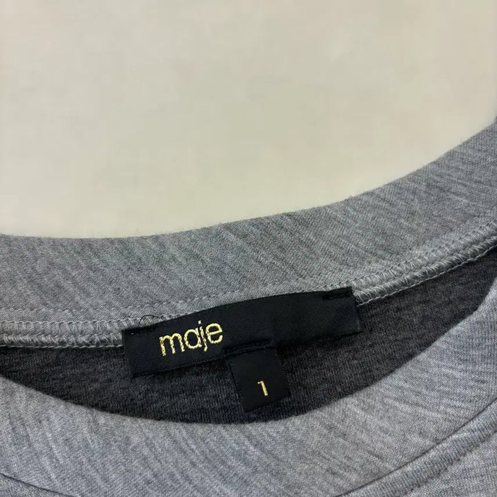 [BUNJANG] Maje Neoprene Sweatshirt and Skirt Set / 마쥬 네오프렌 맨투맨 + 스커트 셋업 1사이즈