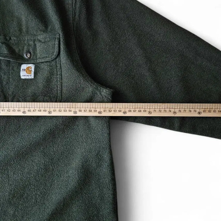 [BUNJANG] Carhartt Fleece Oversized Long Sleeve Shirt XL / FR칼하트 기모 오버핏 긴팔셔츠 XL