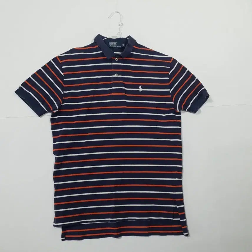 [SOLD OUT] 폴로 랄프로렌 M 스트라이프 반팔 카라티 1051