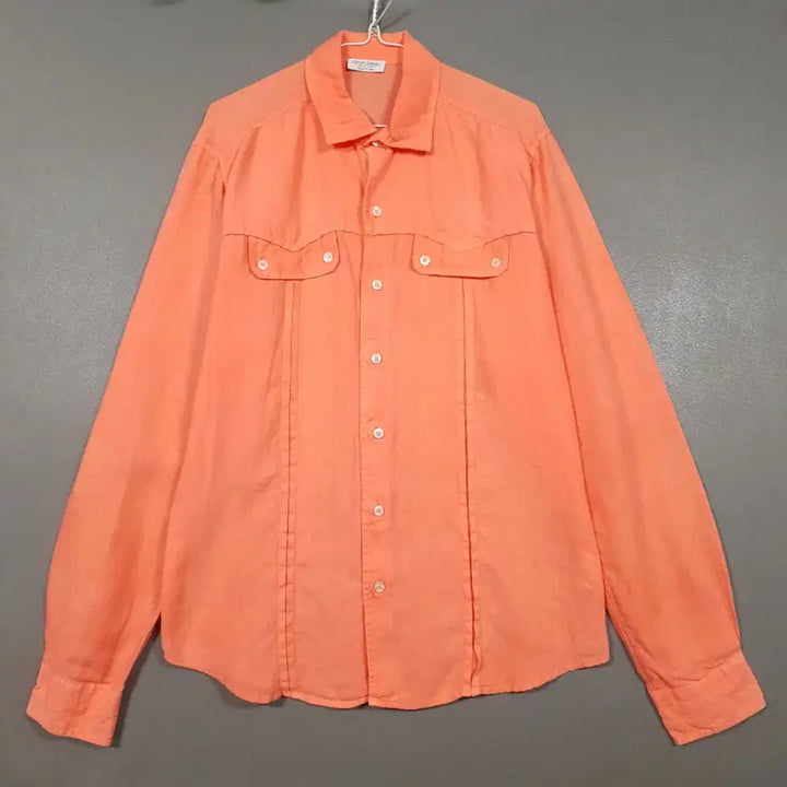 [BUNJANG] Gran Sasso Premium Linen Shirt / L) Gran Sasso 그란사소 그랑싸쏘 이태리 프리미엄 린넨 셔츠