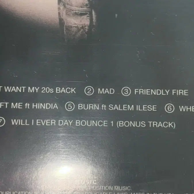 [BUNJANG] DAY6 Jae eaJ Is Evenless CD / 원가 이하) 박제형 eaJ 제이 jae 이즈 웬레스 CD 양도