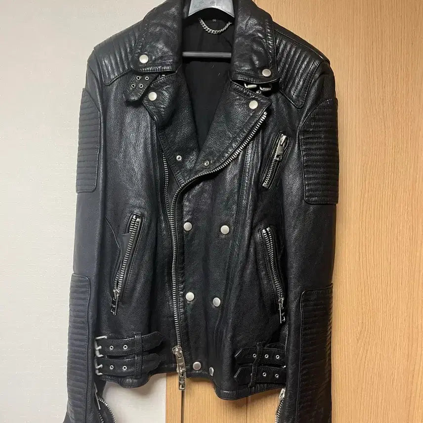 [BUNJANG] Burberry Prosum Leather Jacket / 버버리 프로섬( ST ) 광희상가 가죽자켓