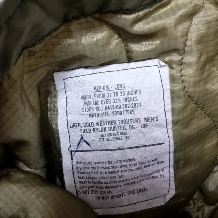 [BUNJANG] US Military Woodland M65 Field Pants (Medium Regular) / 미제 미군 우드랜드 m65 필드 바지(mr)