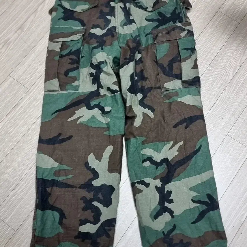[BUNJANG] US Military Woodland M65 Field Pants (Medium Regular) / 미제 미군 우드랜드 m65 필드 바지(mr)