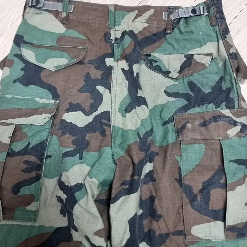 [BUNJANG] US Military Woodland M65 Field Pants (Medium Regular) / 미제 미군 우드랜드 m65 필드 바지(mr)