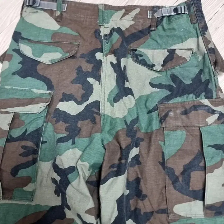[BUNJANG] US Military Woodland M65 Field Pants (Medium Regular) / 미제 미군 우드랜드 m65 필드 바지(mr)