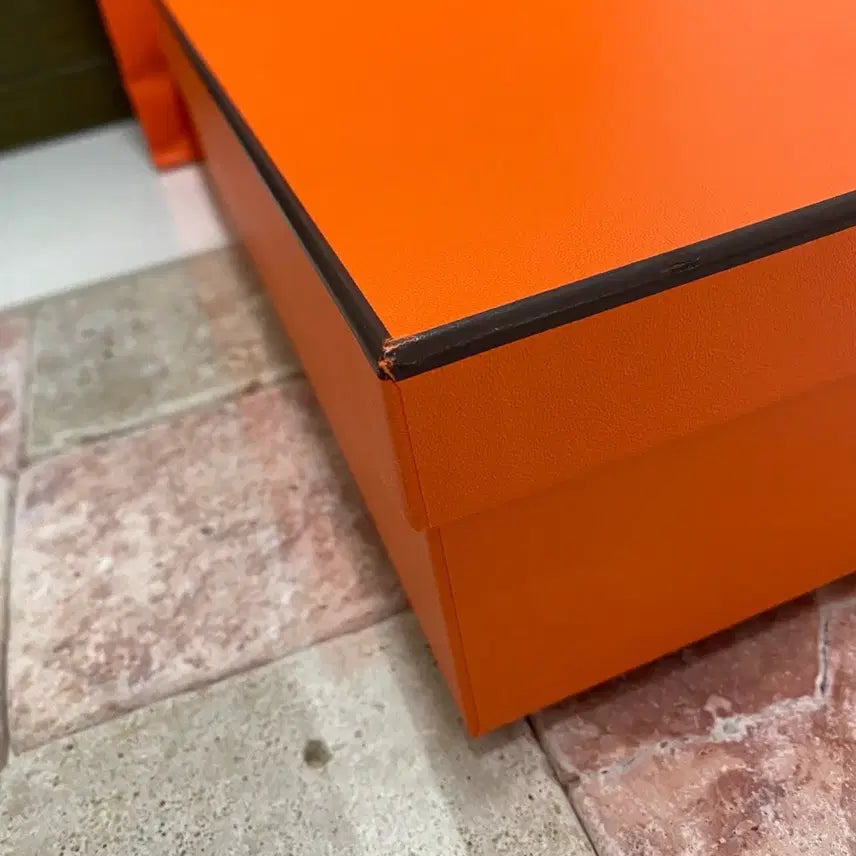 [BUNJANG] Hermes Shoe Box + Shopping Bag / 에르메스 신발박스(33.5x23.5x8) + 쇼핑백