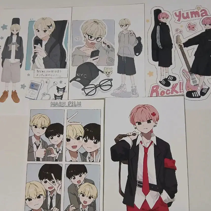 [BUNJANG] &TEAM Yuma Photocard Bundle Set / 앤팀 유마 프박 일괄 양도