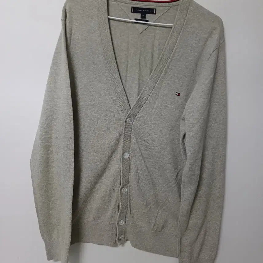 [BUNJANG] Tommy Hilfiger Cotton Cardigan / 타미힐피거 봄.가을  면가디건(여.오버핏100-105.남100)