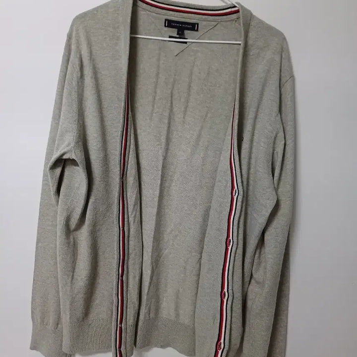 [BUNJANG] Tommy Hilfiger Cotton Cardigan / 타미힐피거 봄.가을  면가디건(여.오버핏100-105.남100)