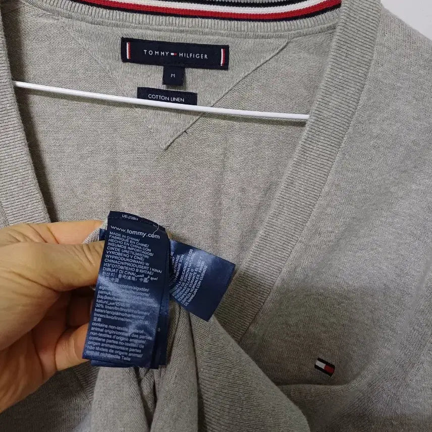 [BUNJANG] Tommy Hilfiger Cotton Cardigan / 타미힐피거 봄.가을  면가디건(여.오버핏100-105.남100)