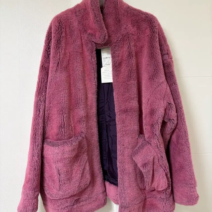 [BUNJANG] Doublet Pink Fur Jacket / 더블렛 퍼자켓