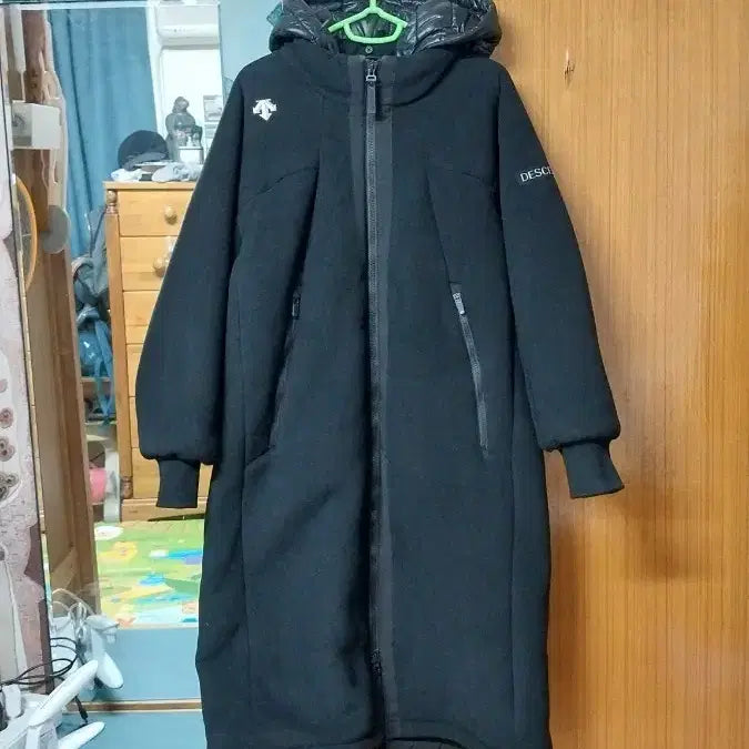 [BUNJANG] Descente Long Fleece Jacket / 데상트  롱 후리스 .77