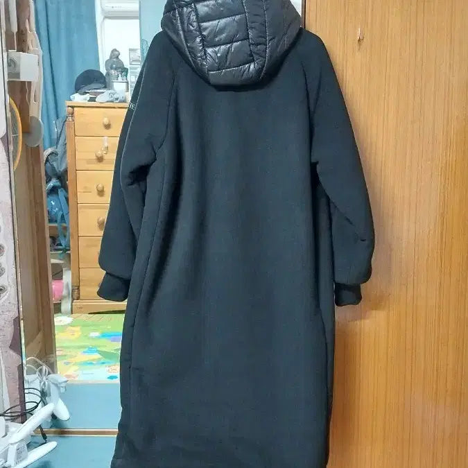 [BUNJANG] Descente Long Fleece Jacket / 데상트  롱 후리스 .77