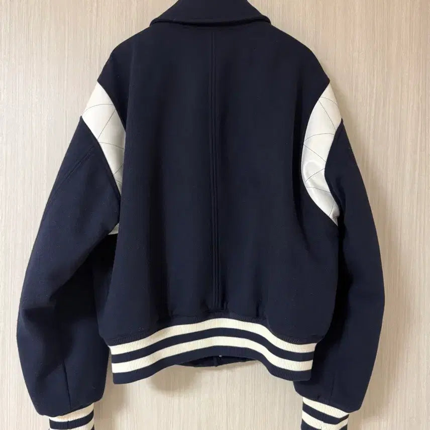 [BUNJANG] BIRTHDAYSUIT Stadium Jacket Navy (M) / [M] 벌스데이수트 BIRTHDAYSUIT 스타디움 자켓 네이비