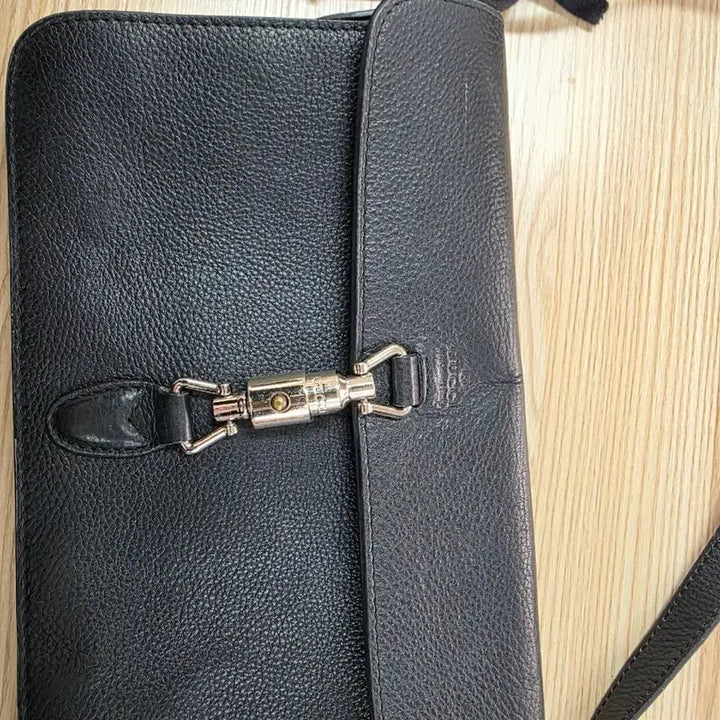 [BUNJANG] Gucci Jackie Lock Leather Clutch / Shoulder Bag / 재키 락 레더 클러치 / 숄더백