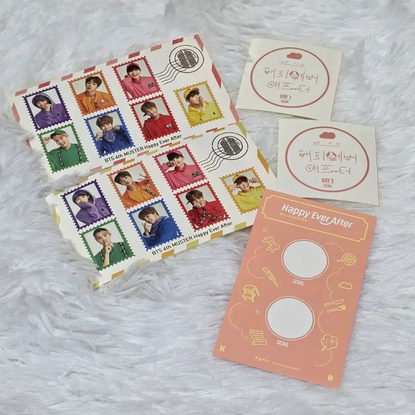 [BUNJANG] BTS Muster 4th Special Edition Bundle Set / 방탄소년단 머4터 머스터4기 특전 2일 happy ever after
