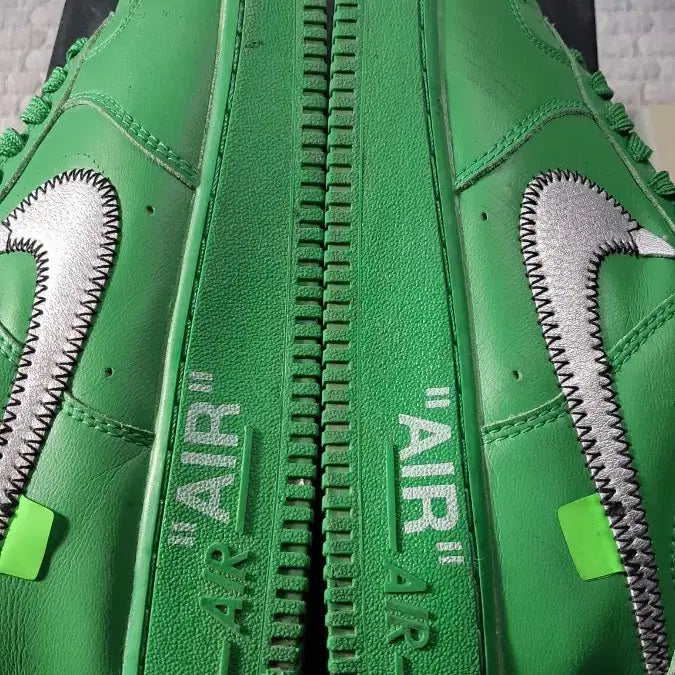 [BUNJANG] Nike Air Force 1 SHOELACES Sneakers / 나이키 에어포스1 그린 스니커즈 "SHOELACES"