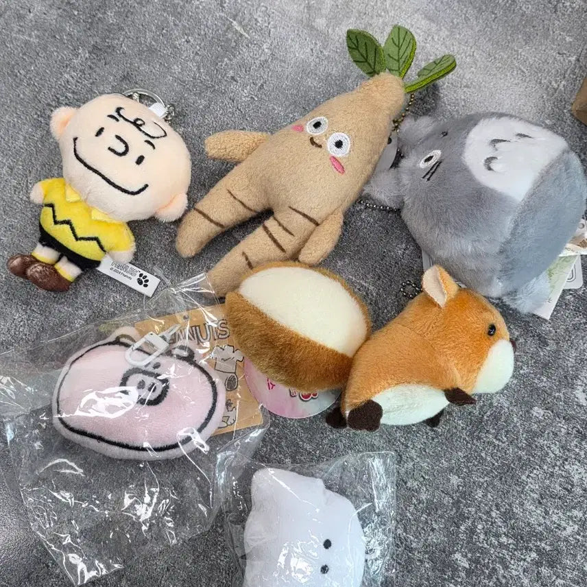 [BUNJANG] Various Character Goods Bundle Set / 캐릭터 키링 모음(새상품) 망곰 파우치 키링 쿠로미 여권 파우치 등등