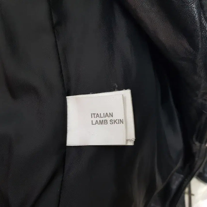 [BUNJANG] Pharaoh Shopping Italian Lambskin Leather Double Rider Jacket / 레더라이더더블자켓/이태리램스킨/슬림M(66)/파라오쇼핑