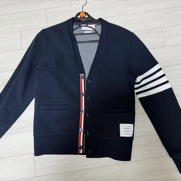 [BUNJANG] Thom Browne Navy Cardigan / 톰브라운 네이비 가디건