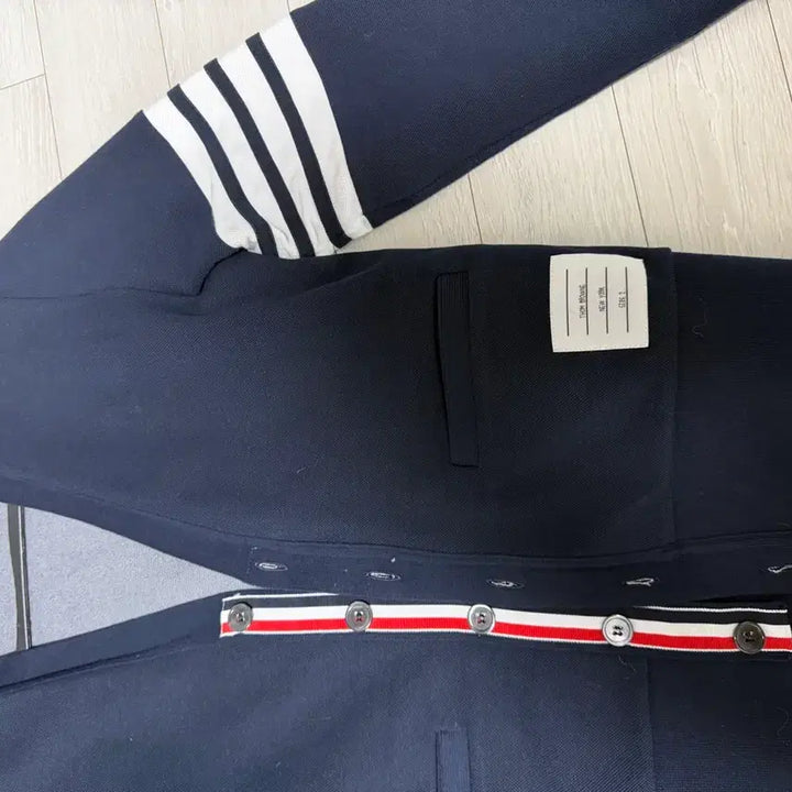 [BUNJANG] Thom Browne Navy Cardigan / 톰브라운 네이비 가디건
