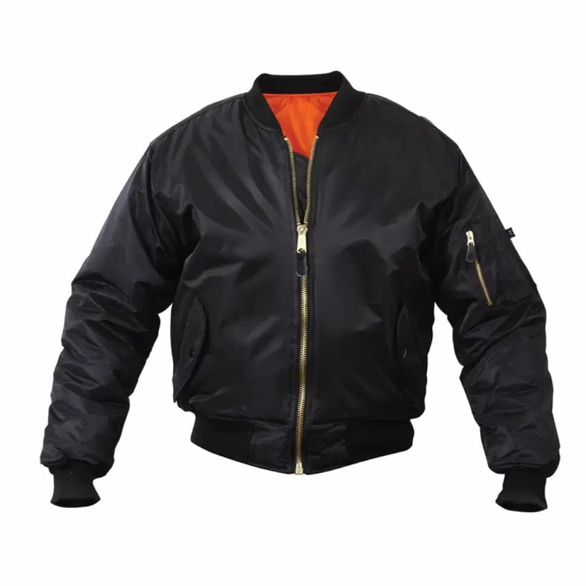 [BUNJANG] Rothco MA-1 Black Bomber Jacket / 로스코 ma-1 사이즈m(100추천)