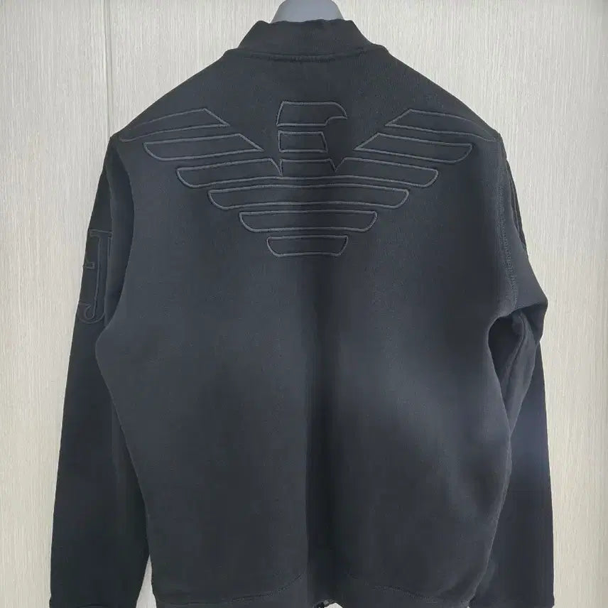 [BUNJANG] Armani Jeans Bomber Jacket (Black L) / 알마니진 봄버 자켓(블랙  L)