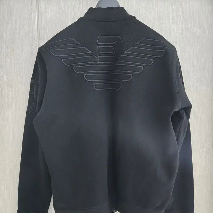 [BUNJANG] Armani Jeans Bomber Jacket (Black L) / 알마니진 봄버 자켓(블랙  L)