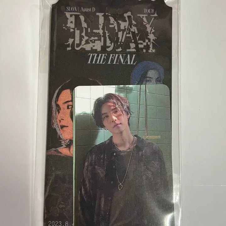 [BUNJANG] BTS Suga D-DAY The Final Concert POB Photocard Ticket / 슈가 어거스트디 디데이 파이널 콘서트 디파콘 특전 포카 티켓