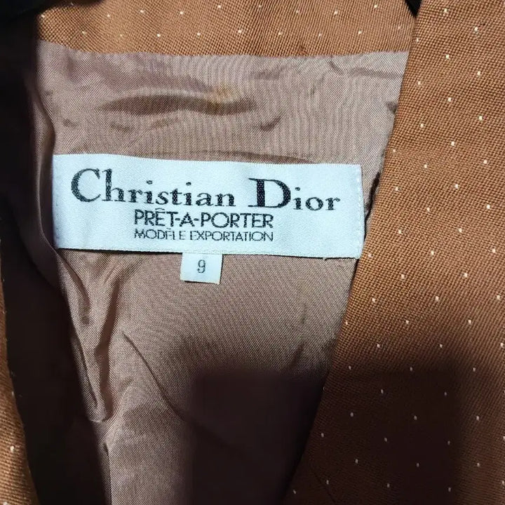[BUNJANG] Christian Dior Brown Jacket / 크리스찬 디올 브라운 색상의 자켓