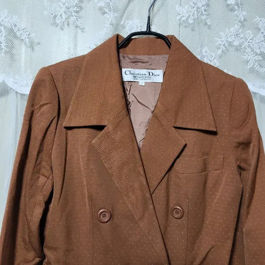 [BUNJANG] Christian Dior Brown Jacket / 크리스찬 디올 브라운 색상의 자켓
