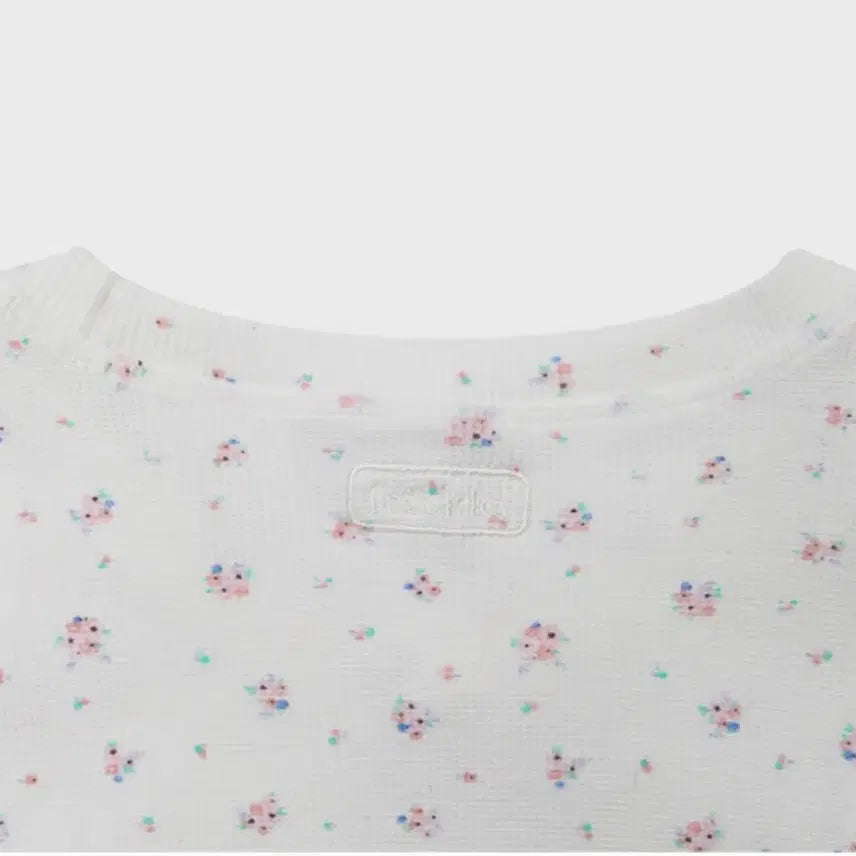 [BUNJANG] Freckle Flower Waffle Flare MTM Dress / [새상품]프레클플라워맨투맨원피스waffle flare mtm dress