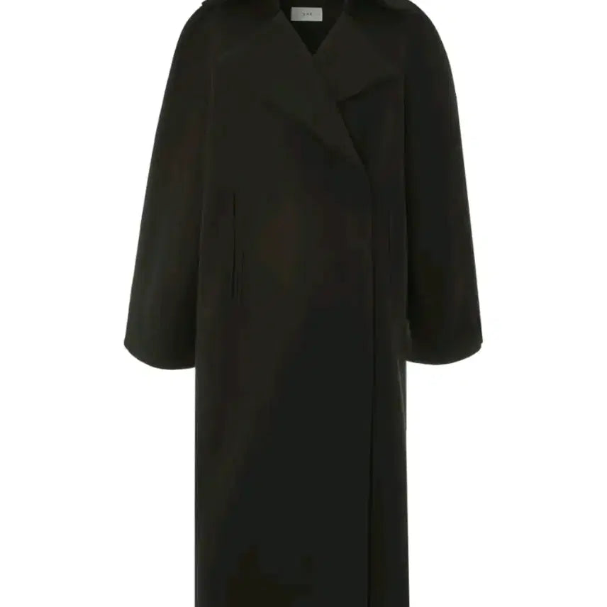 [BUNJANG] 45th Street Double Wool Collar Coat - Khaki / 45번가 더블 울 카라 코트 - 카키
