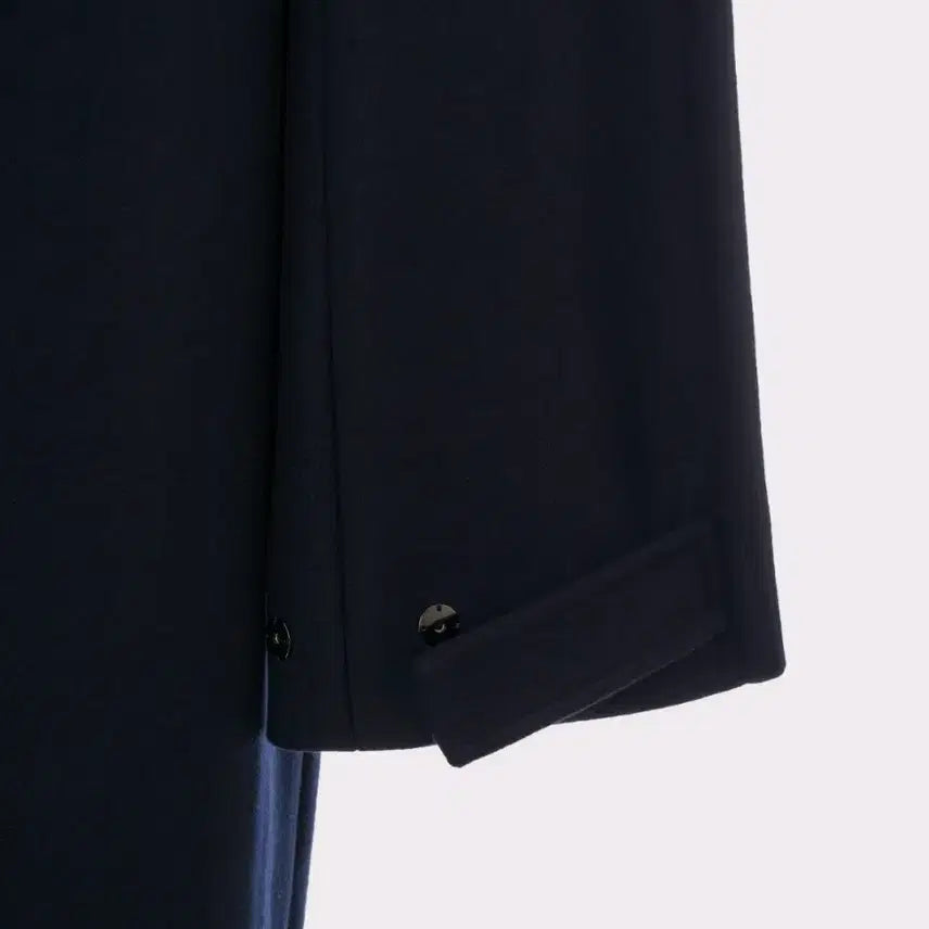 [BUNJANG] 45th Street Double Wool Collar Coat - Khaki / 45번가 더블 울 카라 코트 - 카키