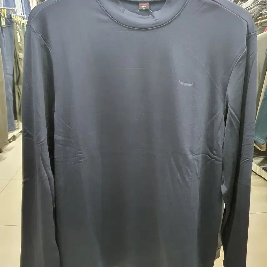 [BUNJANG] Buffalo Men's Fleece Lined Mock Neck T-shirt / 버팔로 남성 약기모 반목티