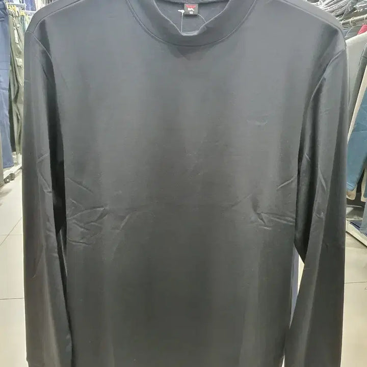 [BUNJANG] Buffalo Men's Fleece Lined Mock Neck T-shirt / 버팔로 남성 약기모 반목티