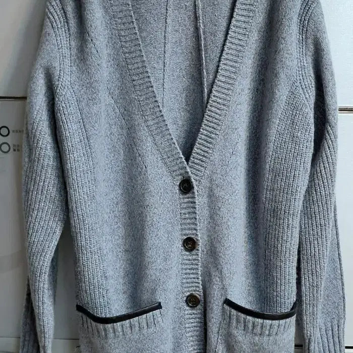 [BUNJANG] Sandro Gray Cardigan / 산드로  가디건