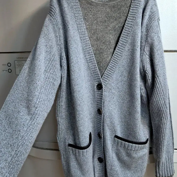 [BUNJANG] Sandro Gray Cardigan / 산드로  가디건