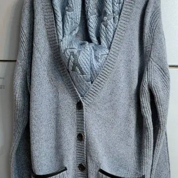 [BUNJANG] Sandro Gray Cardigan / 산드로  가디건