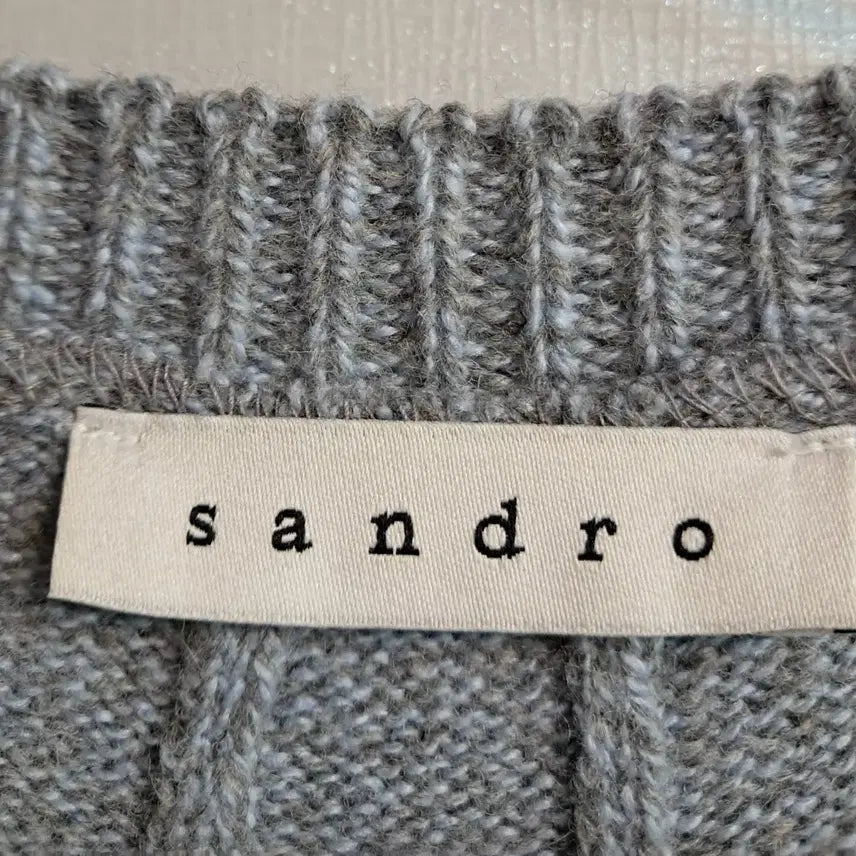 [BUNJANG] Sandro Gray Cardigan / 산드로  가디건