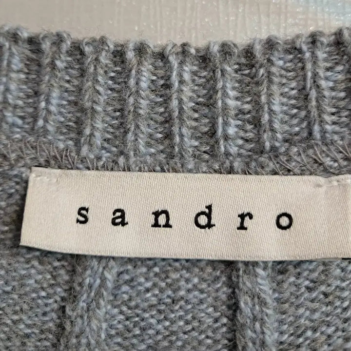 [BUNJANG] Sandro Gray Cardigan / 산드로  가디건