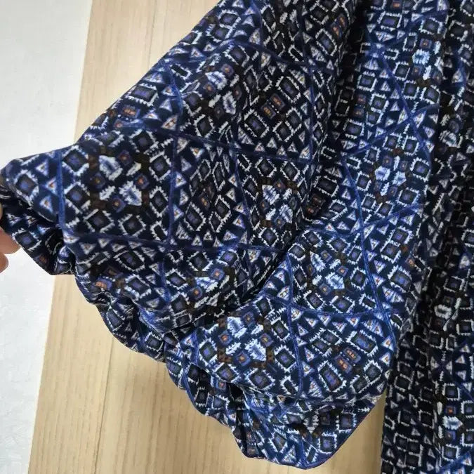 [BUNJANG] Summer Midi Dress with Unique Pattern / 여름 원피스
