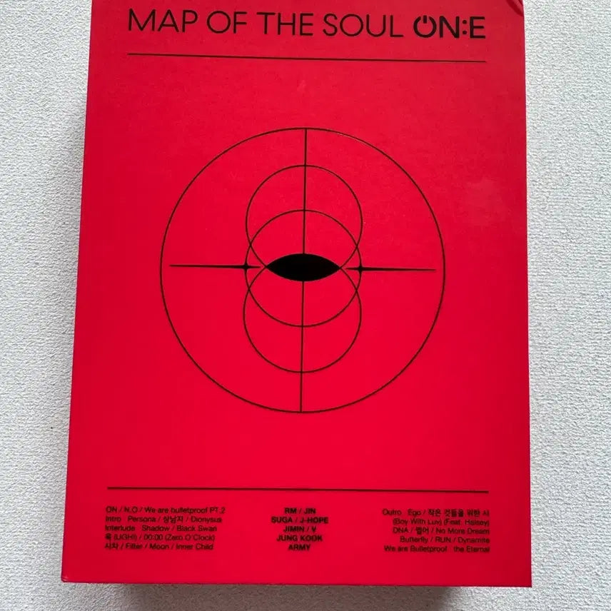 [BUNJANG] BTS MAP OF THE SOUL ON:E DVD / (미사용) BTS MAP OF THE SOUL ON:E DVD