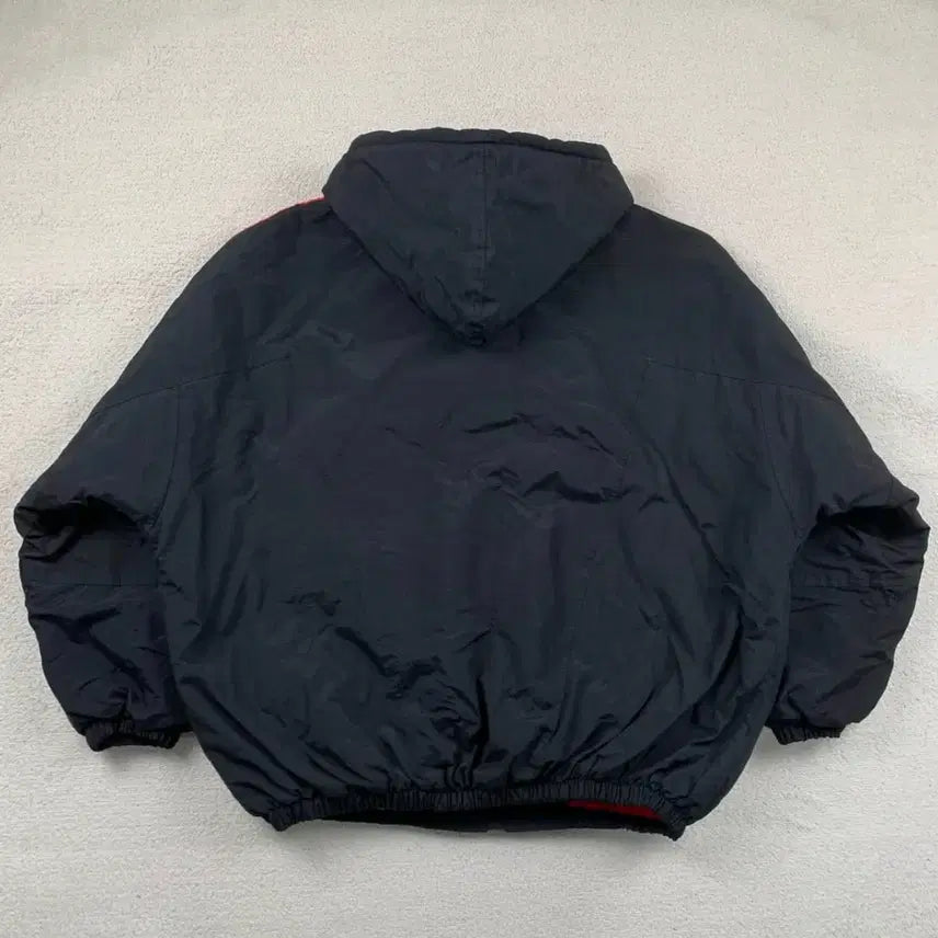 [BUNJANG] Adidas Trefoil Big Logo Padded Jacket / 90s 아디다스 올드스쿨 트레포일 빅로고 누빔 점퍼