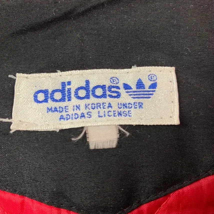 [BUNJANG] Adidas Trefoil Big Logo Padded Jacket / 90s 아디다스 올드스쿨 트레포일 빅로고 누빔 점퍼