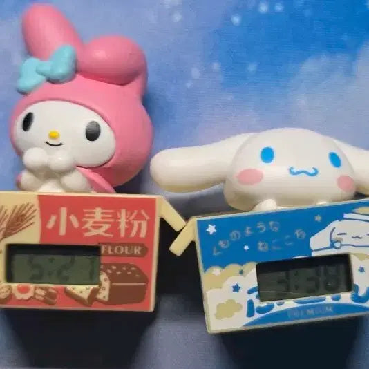 [BUNJANG] Sanrio My Melody Cinnamoroll Cardboard Clock Set / 산리오 마이멜로디 시나모롤 골판지 시계 판매