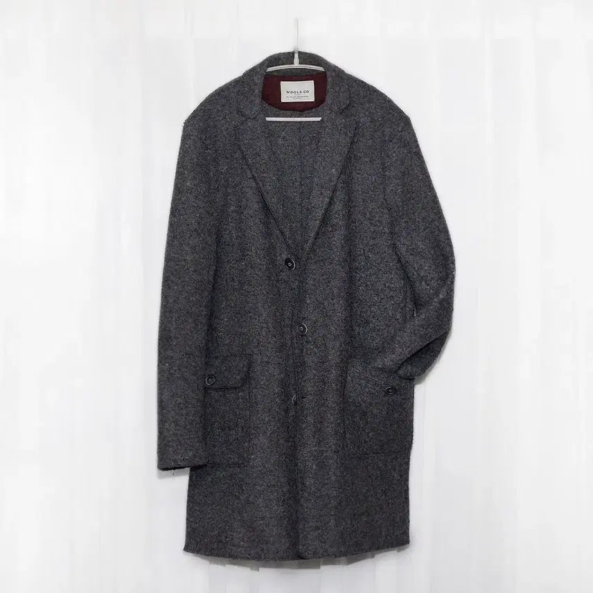 [BUNJANG] Wool & Co By Series Wool Felt Coat Jacket (M) / 울앤코 바이 시리즈 이태리 메이드 울펠트 코트 자켓 (M / 100+)