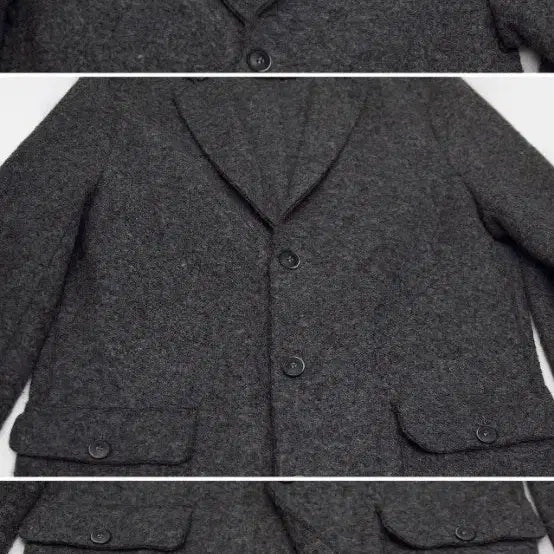 [BUNJANG] Wool & Co By Series Wool Felt Coat Jacket (M) / 울앤코 바이 시리즈 이태리 메이드 울펠트 코트 자켓 (M / 100+)
